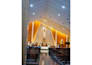design church interior and sanctuary with 3d rendering and animation